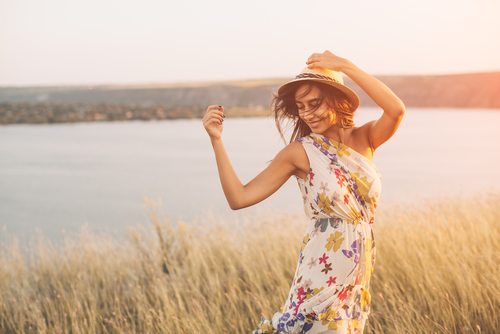 ボーダーや花柄でアクセント